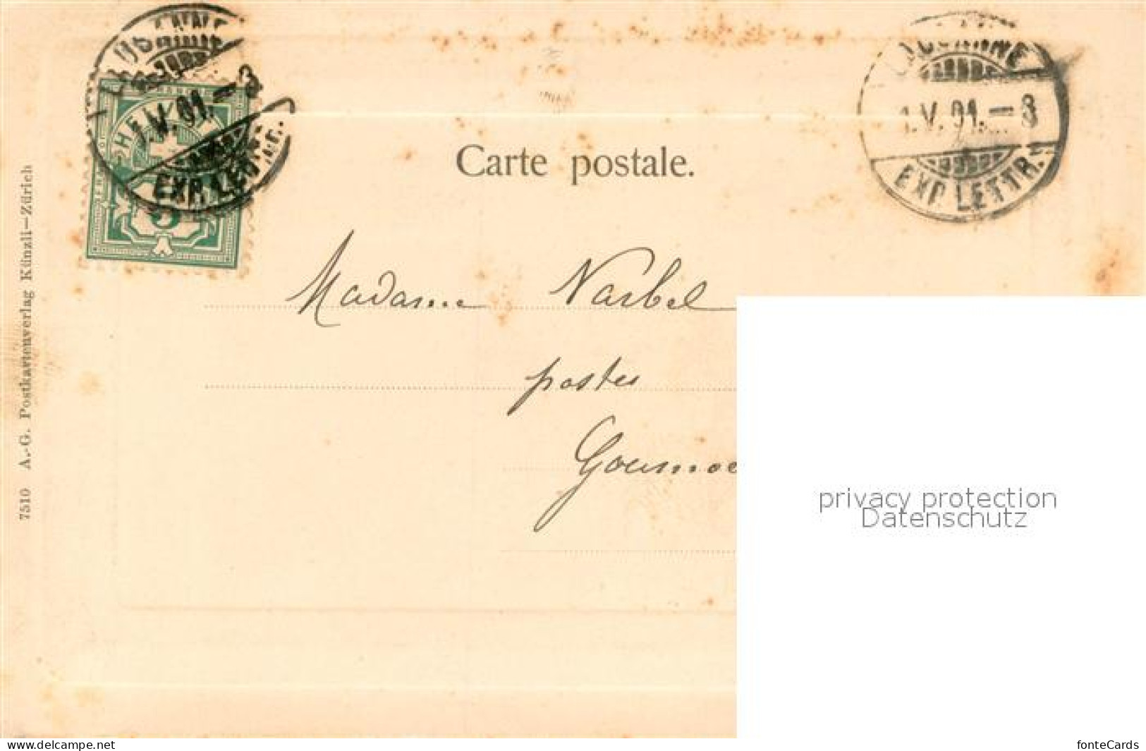 13733961 Lausanne VD Hotel Des Postes Lausanne VD - Altri & Non Classificati