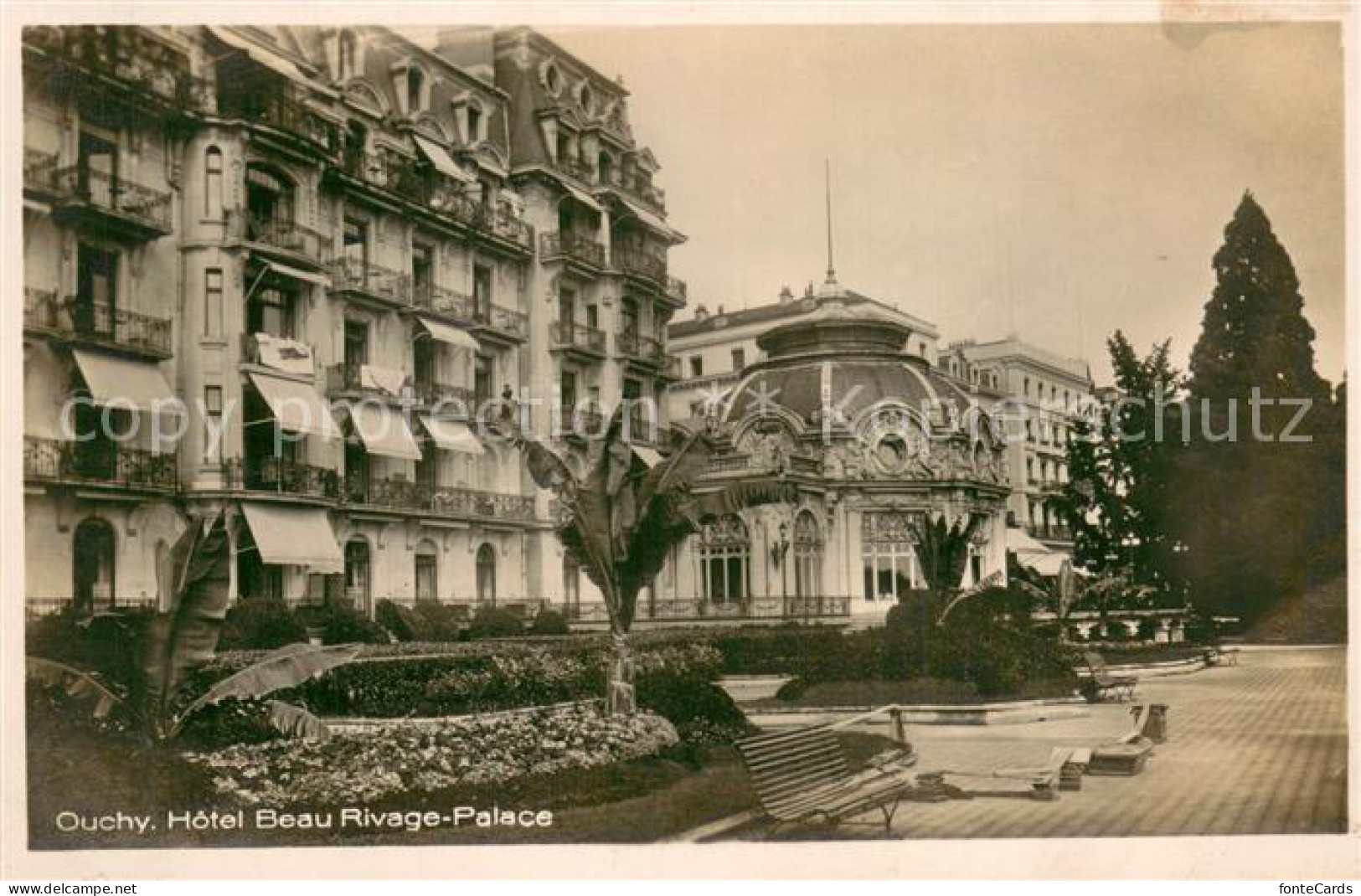 13733954 Ouchy Lausanne VD Hotel Beau Rivage Palace  - Autres & Non Classés