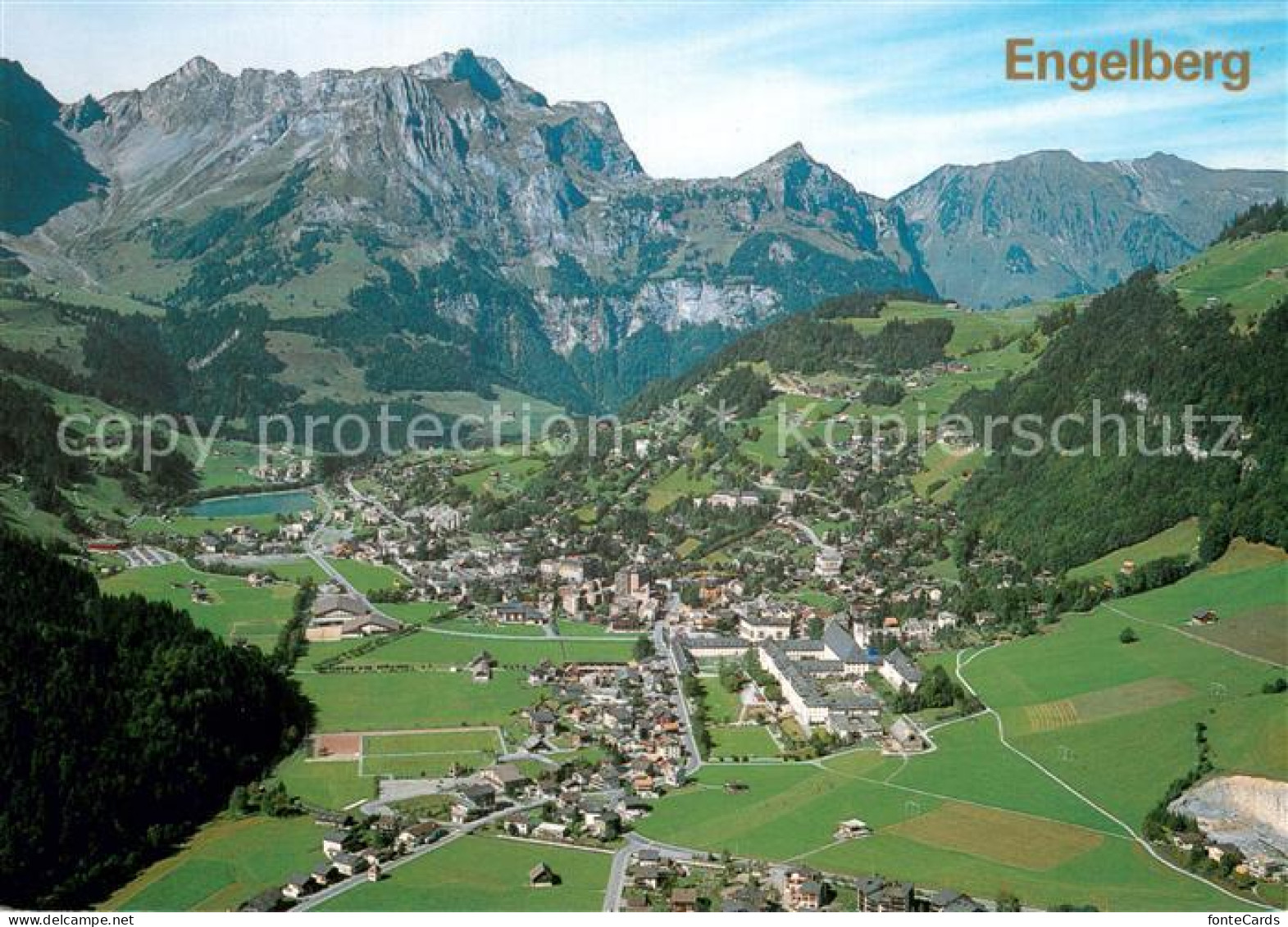 13733610 Engelberg  OW Gesamtansicht Blick Gegen Juchlipass Alpenpanorama  - Other & Unclassified