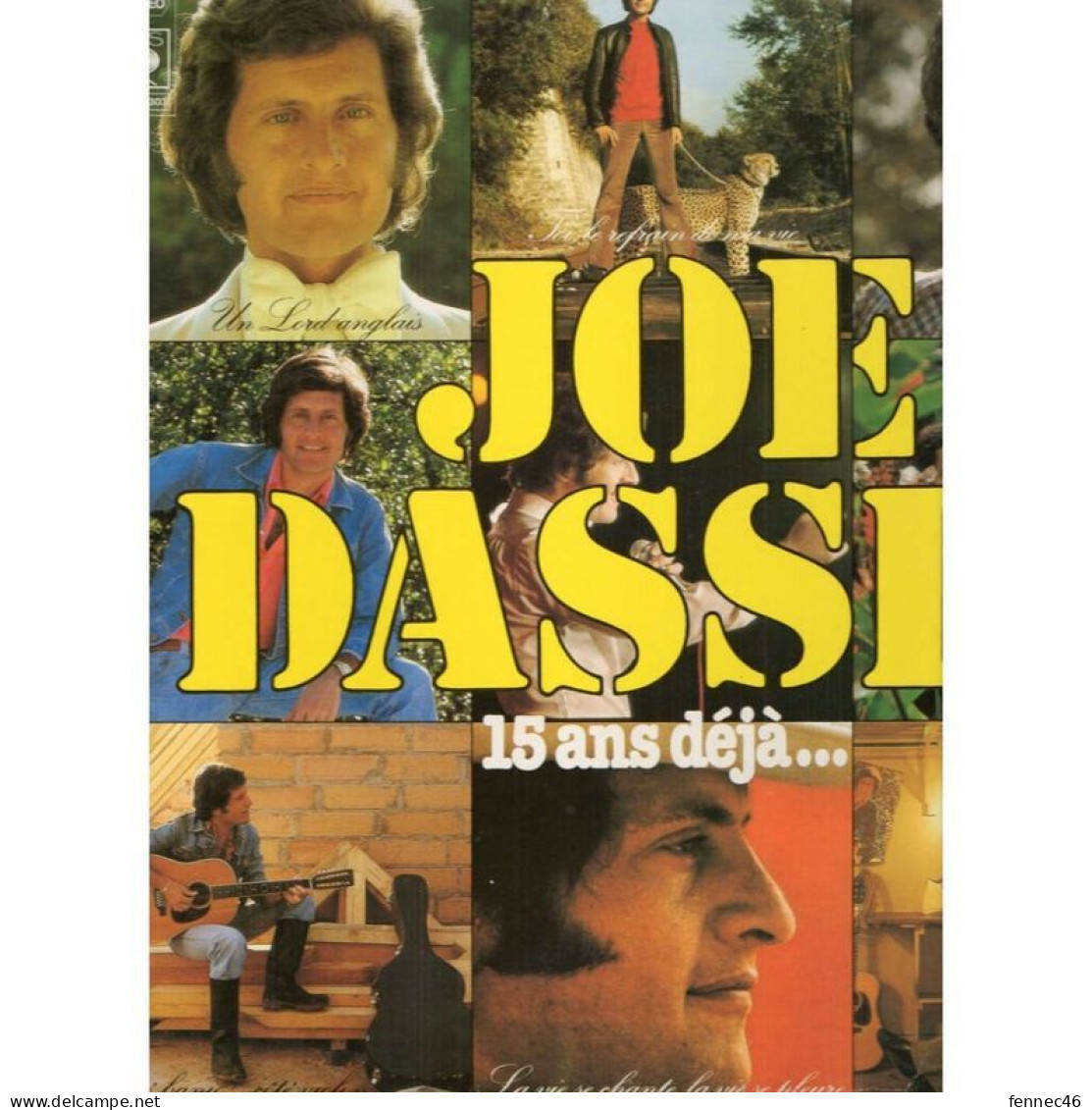 * Vinyle 33t - Joe DASSIN - 15 ANS DEJA..... - Sonstige - Franz. Chansons