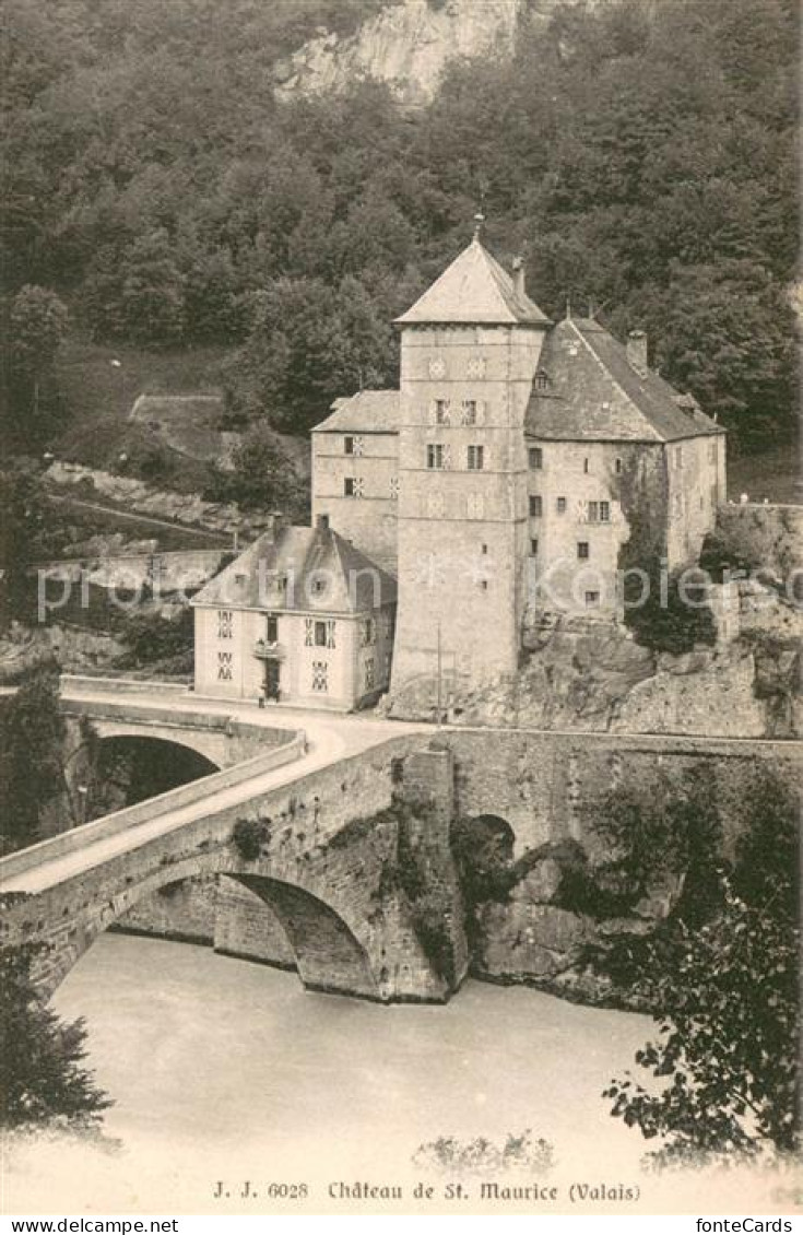 13733104 Saint Maurice VS Chateau De St Maurice Saint Maurice VS - Andere & Zonder Classificatie