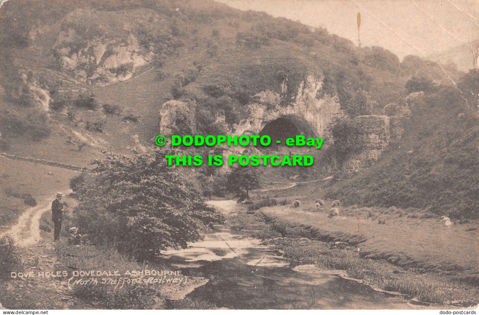 R511700 Ashbourne. Dovedale. Dove Holes. North Stafford Railway. McCorquodale. 1 - Wereld