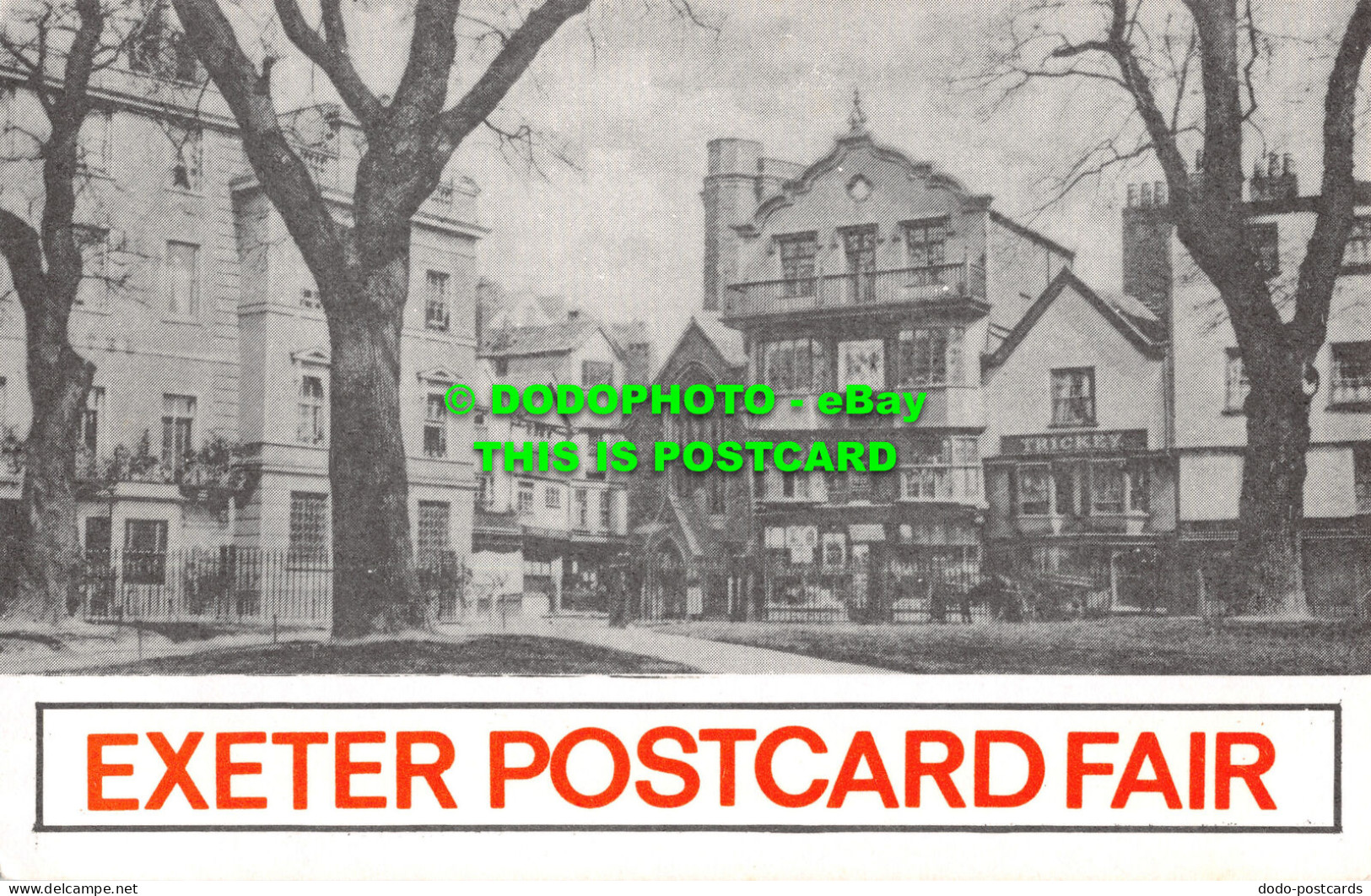 R511056 Exeter Postcard Fair. Book The 1986 Dates Now - Wereld