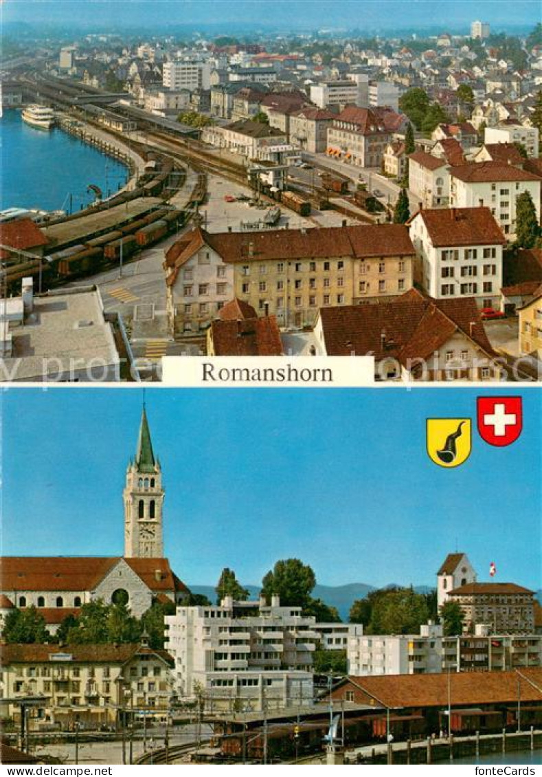 13732010 Romanshorn Bodensee Fliegeraufnahme Kirche Romanshorn Bodensee - Autres & Non Classés