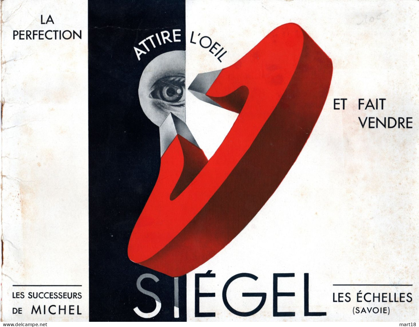 Catalogue SIEGEL 1934 - Les Echèlles (73) - Ecrins, Etuis, Cuirs à Rasoirs...... - Publicidad