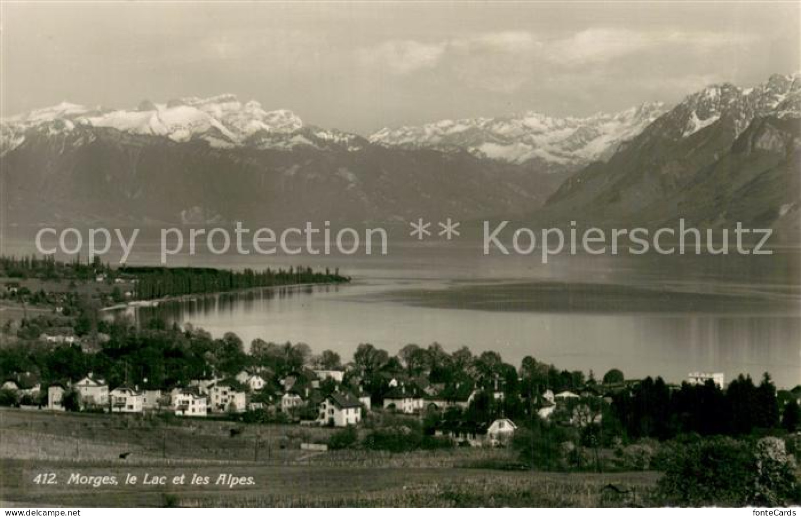 13731490 Morges Le Lac Et Les Alpes Morges - Autres & Non Classés