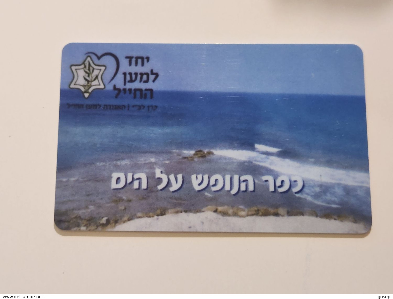 ISRAEL-Together For The Soldier Fund For The Implementation Of The Association Forthe Association-HOTAL-KEY-(1076) - Chiavi Elettroniche Di Alberghi