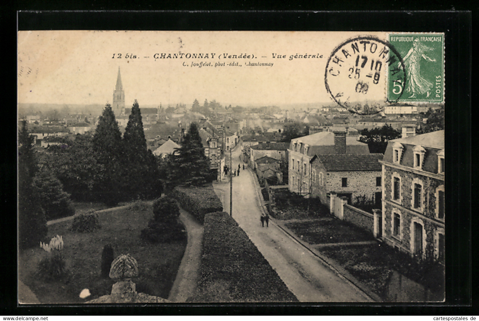 CPA Chantonnay, Vue Générale  - Chantonnay