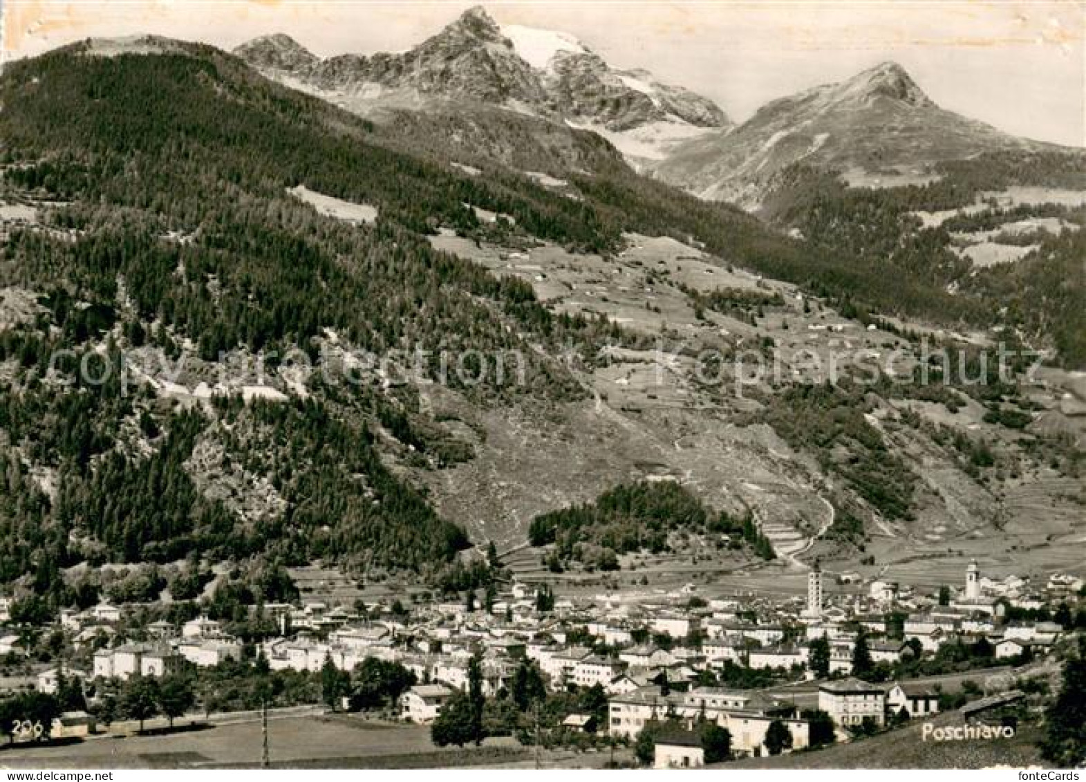 13729454 Poschiavo GR Panorama  - Otros & Sin Clasificación