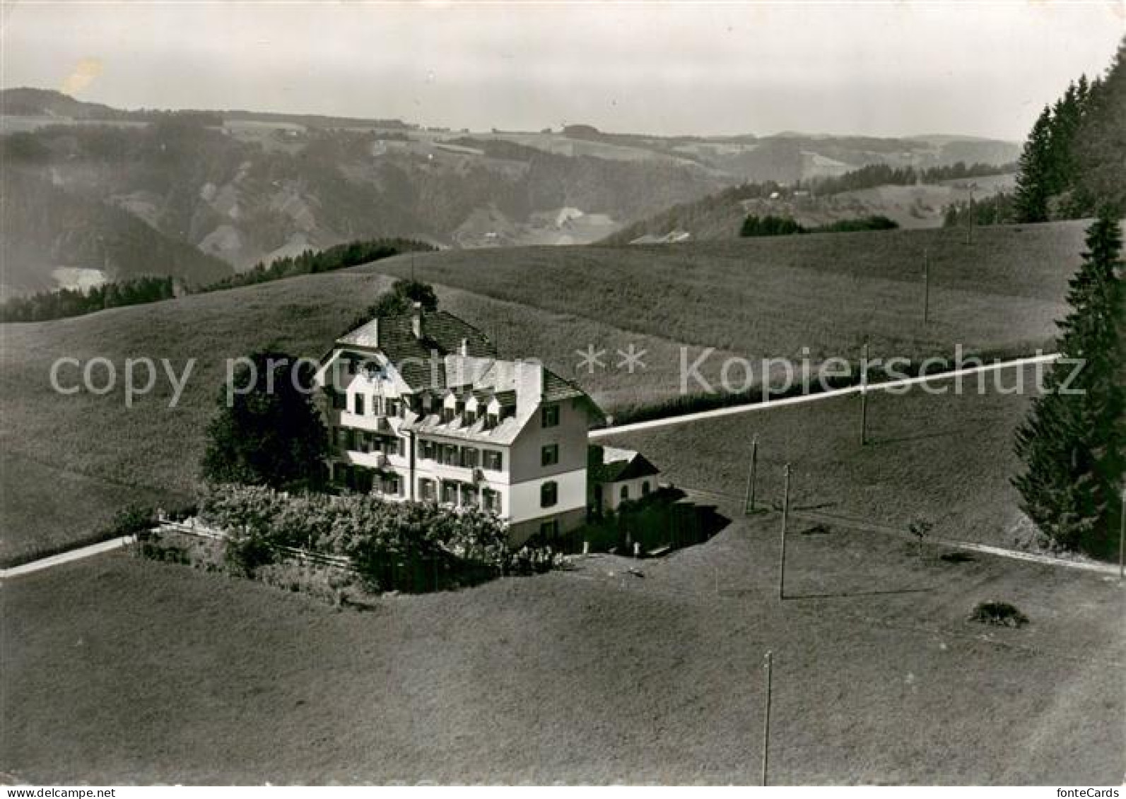 13729430 Biglen Ferienheim Gumm Fliegeraufnahme Biglen - Otros & Sin Clasificación