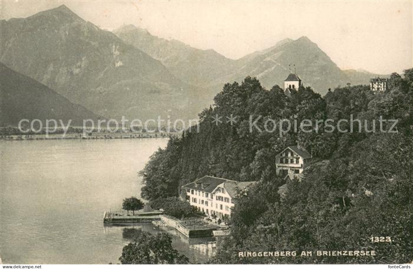 13729378 Ringgenberg Brienzersee Panorama Ringgenberg Brienzersee - Andere & Zonder Classificatie