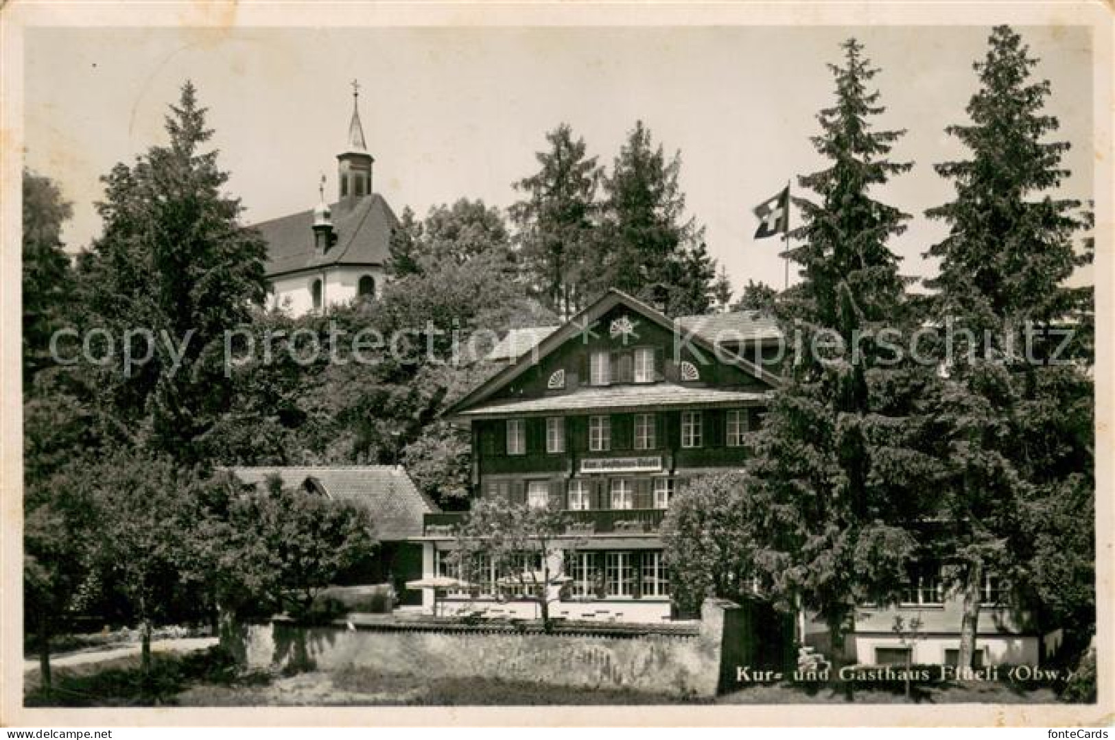 13729360 Flueeli-Ranft Fluehli-Ranft OW Kur Und Gasthaus Flueeli  - Autres & Non Classés