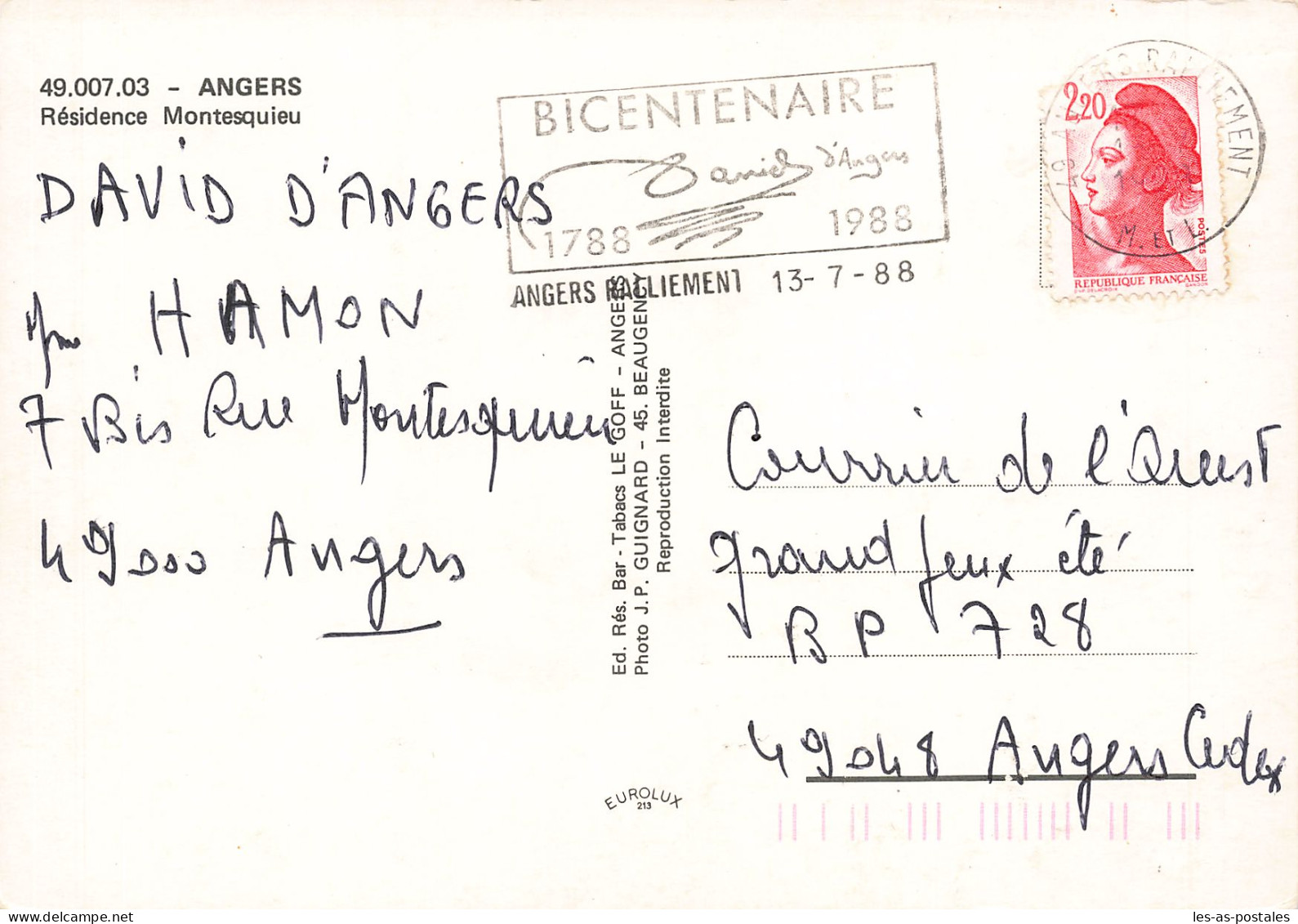 49 ANGERS RESIDENCE MONTESQUIEU - Angers
