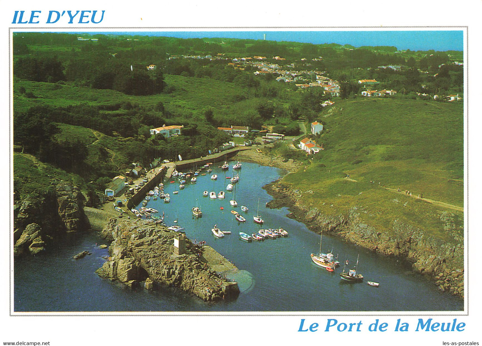 85 ILE D YEU LE PORT DE LA MEULE - Ile D'Yeu