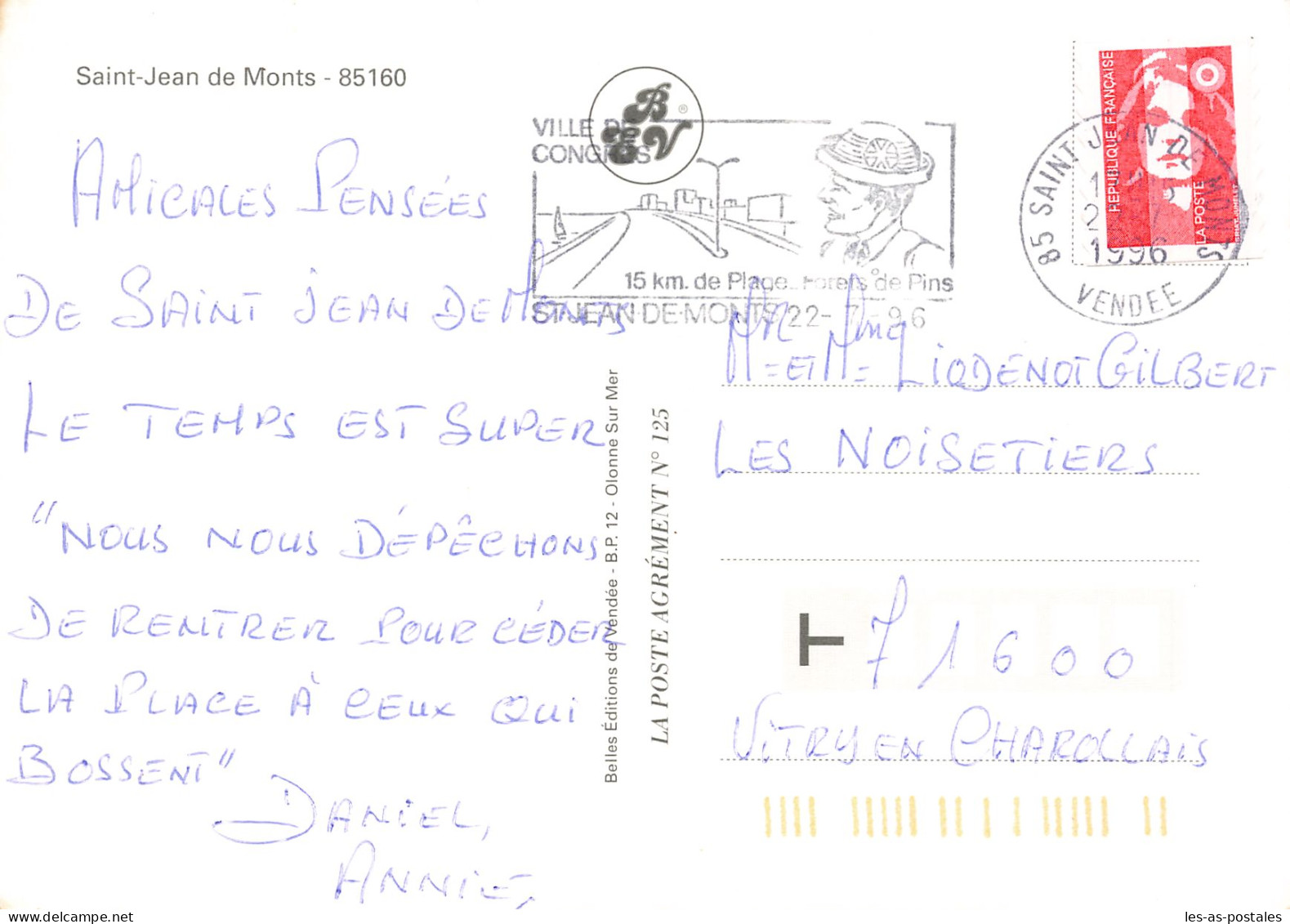 85 SAINT JEAN DE MONTS - Saint Jean De Monts