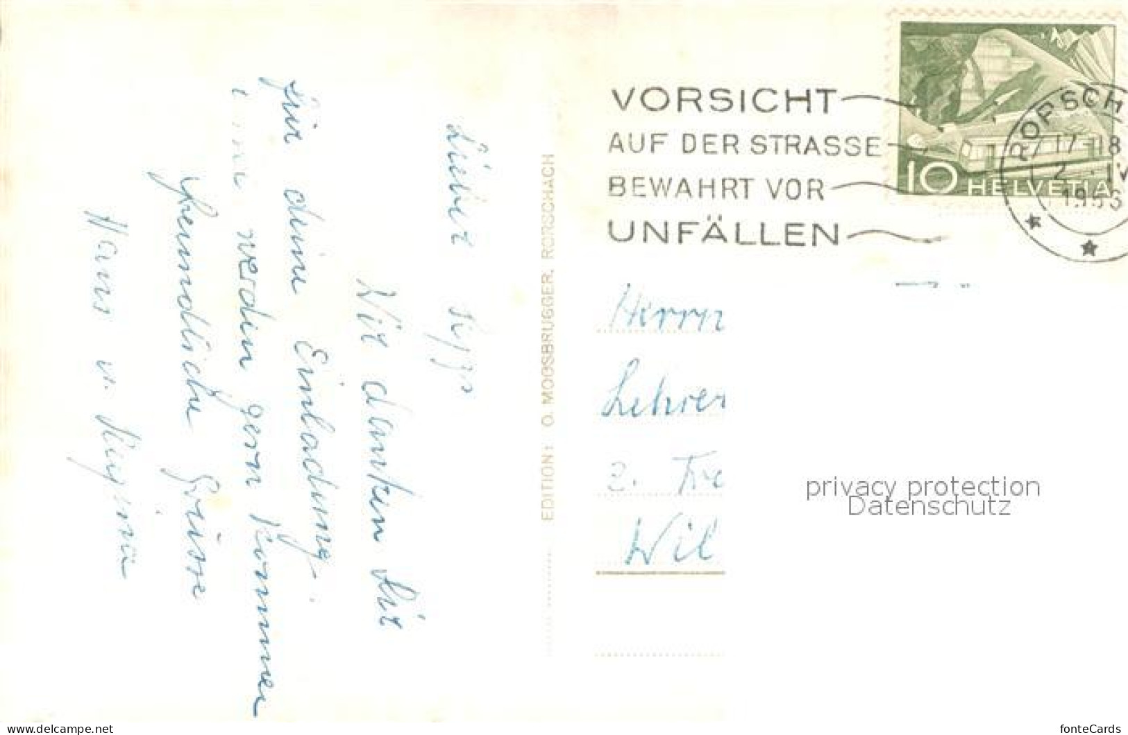 13729220 Rorschach Bodensee SG Hafenpartie  - Other & Unclassified