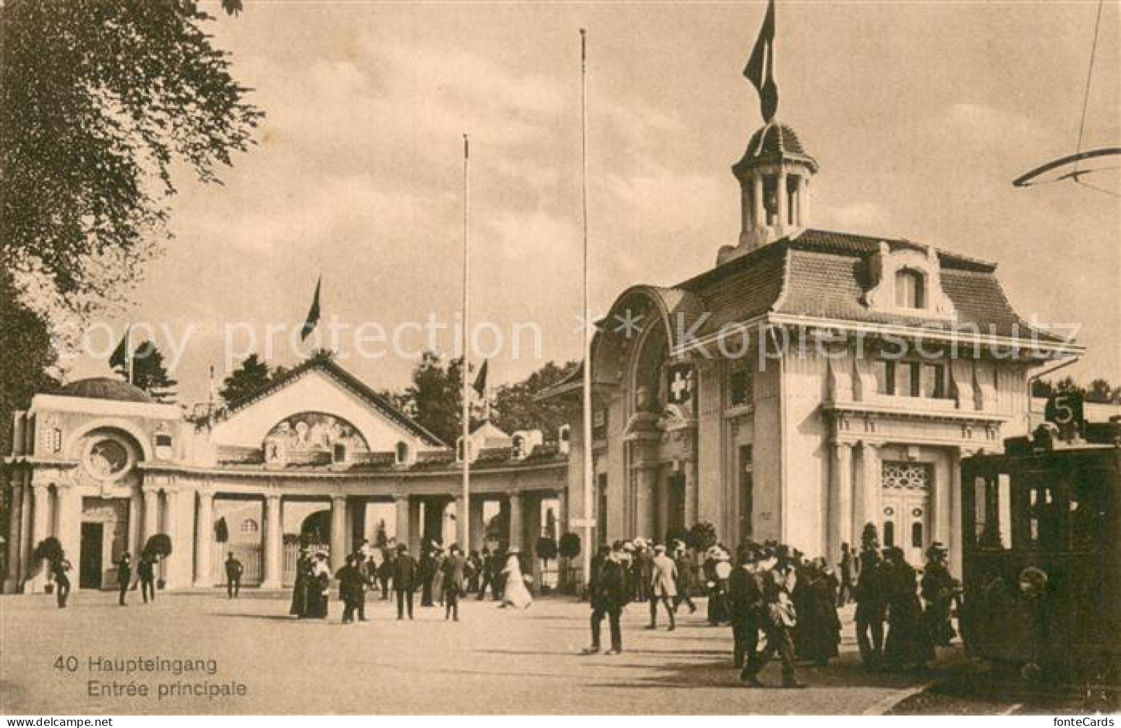 13728628 Bern BE Landesausstellung Bern 1914 Haupteingang Bern BE - Autres & Non Classés