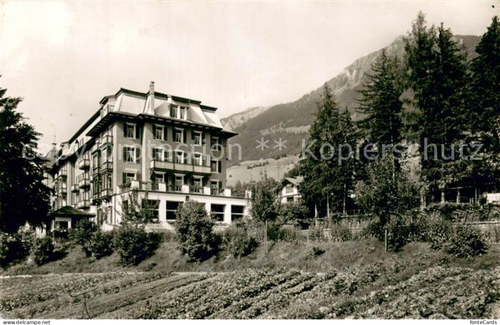 13728572 Lungern Haus St Josef Mit Schynberg Lungern - Autres & Non Classés