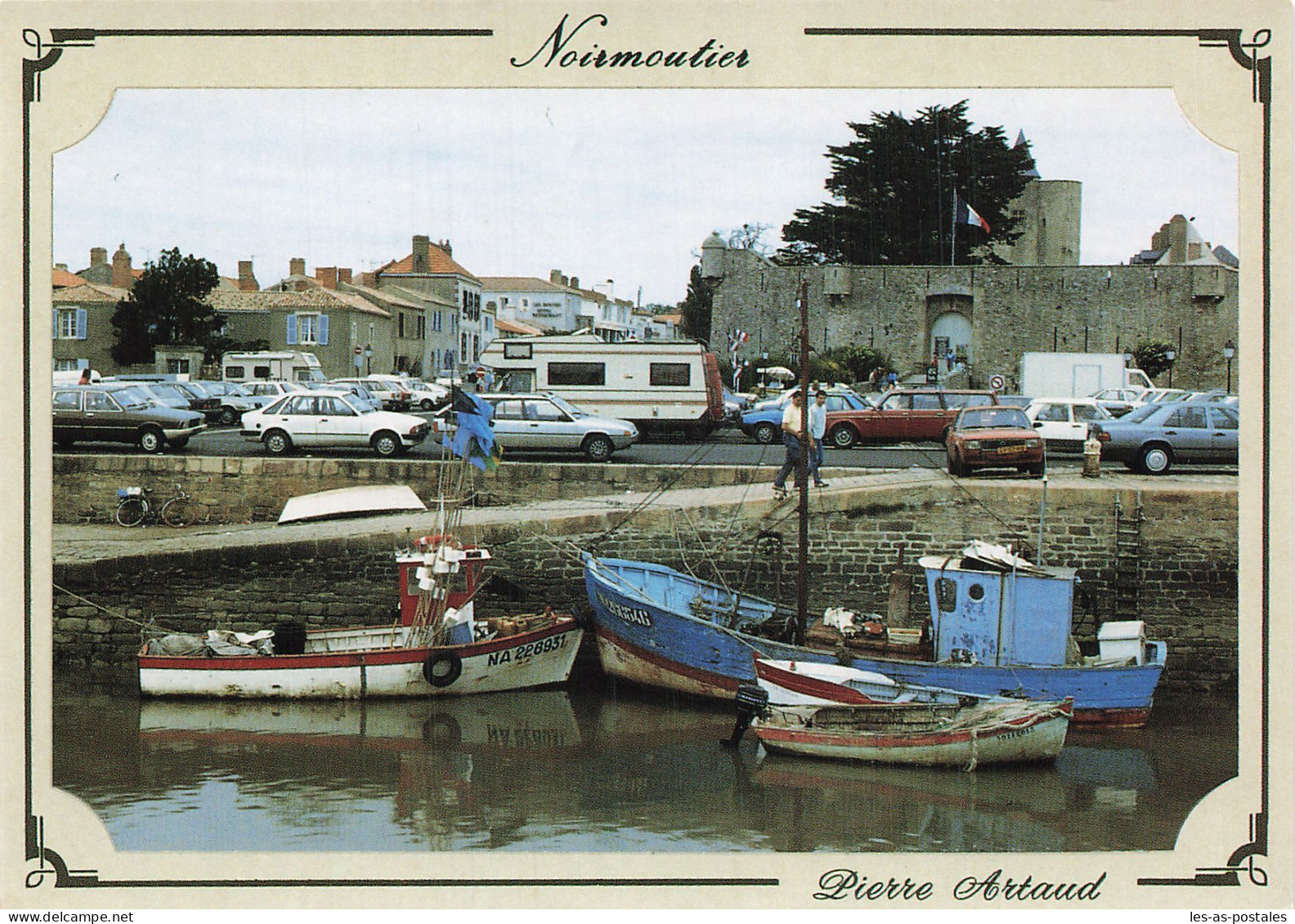 85 NOIMOUTIER LE PORT ET LE CHÂTEAU  - Noirmoutier