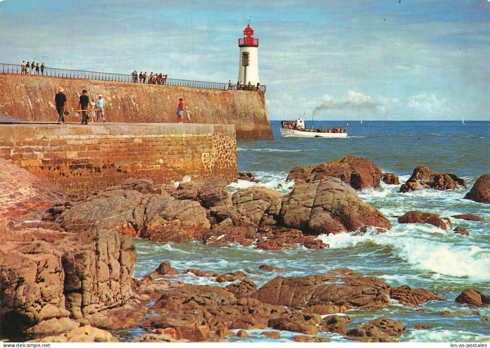 85 LES SABLES D OLONNE LA GRANDE JETEE - Sables D'Olonne