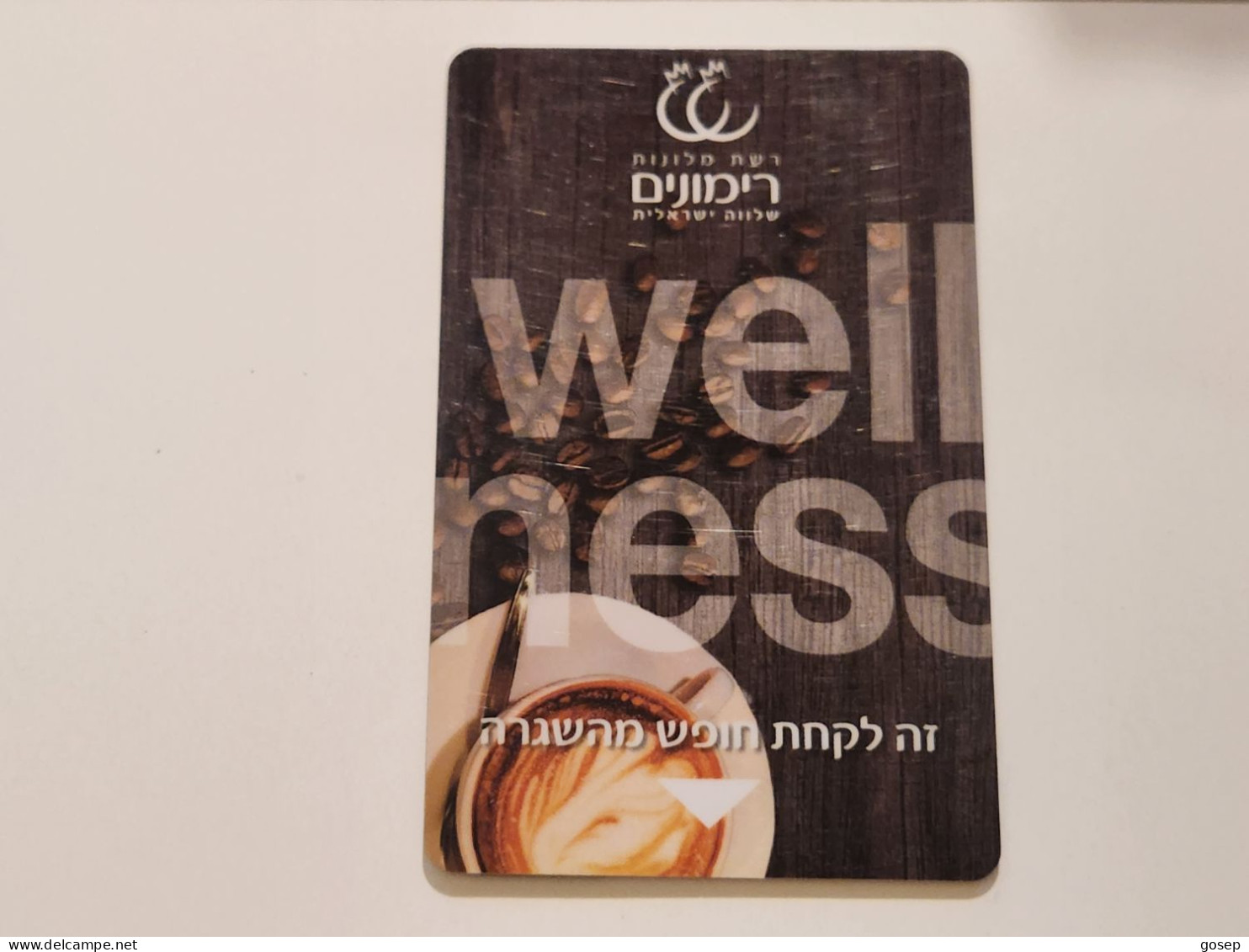 ISRAEL-Shlava Israeli Chain Of Pomegranate Hotels-HOTAL-KEY-(1088)-good - Cartes D'hotel