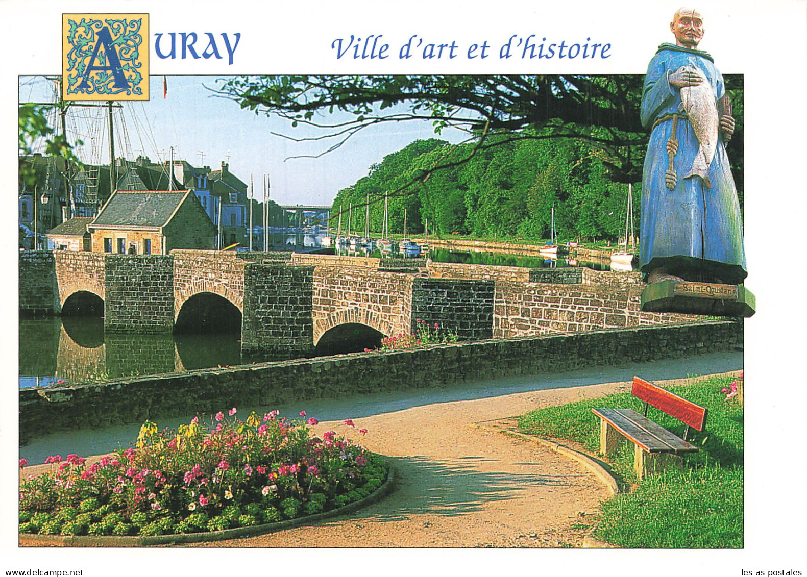 56 AURAY LE PONT DE SAINT GOUSTAN - Auray