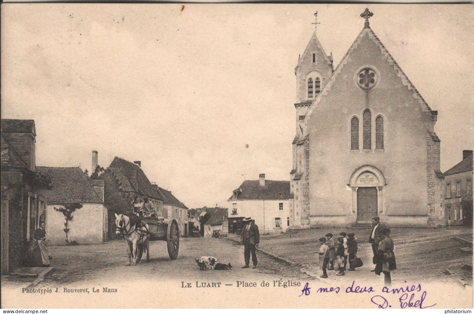 72  LE LUART  Place De L'Eglise - Altri & Non Classificati