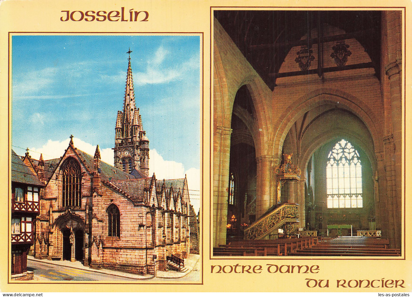 56 JOSSELIN NOTRE DAME DU RONCIER - Josselin