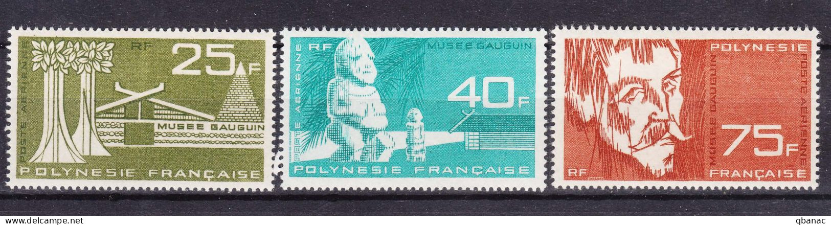 French Polynesia Polinesie 1965 Airmail Poste Aerienne Mi#45-47 Mint Never Hinged (sans Charnieres) - Ongebruikt