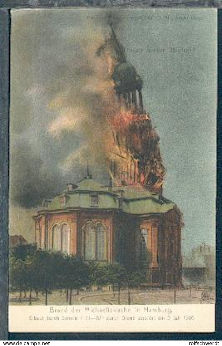 Hamburg (Brand Der Michaeliskirche), 1906 - Otros & Sin Clasificación
