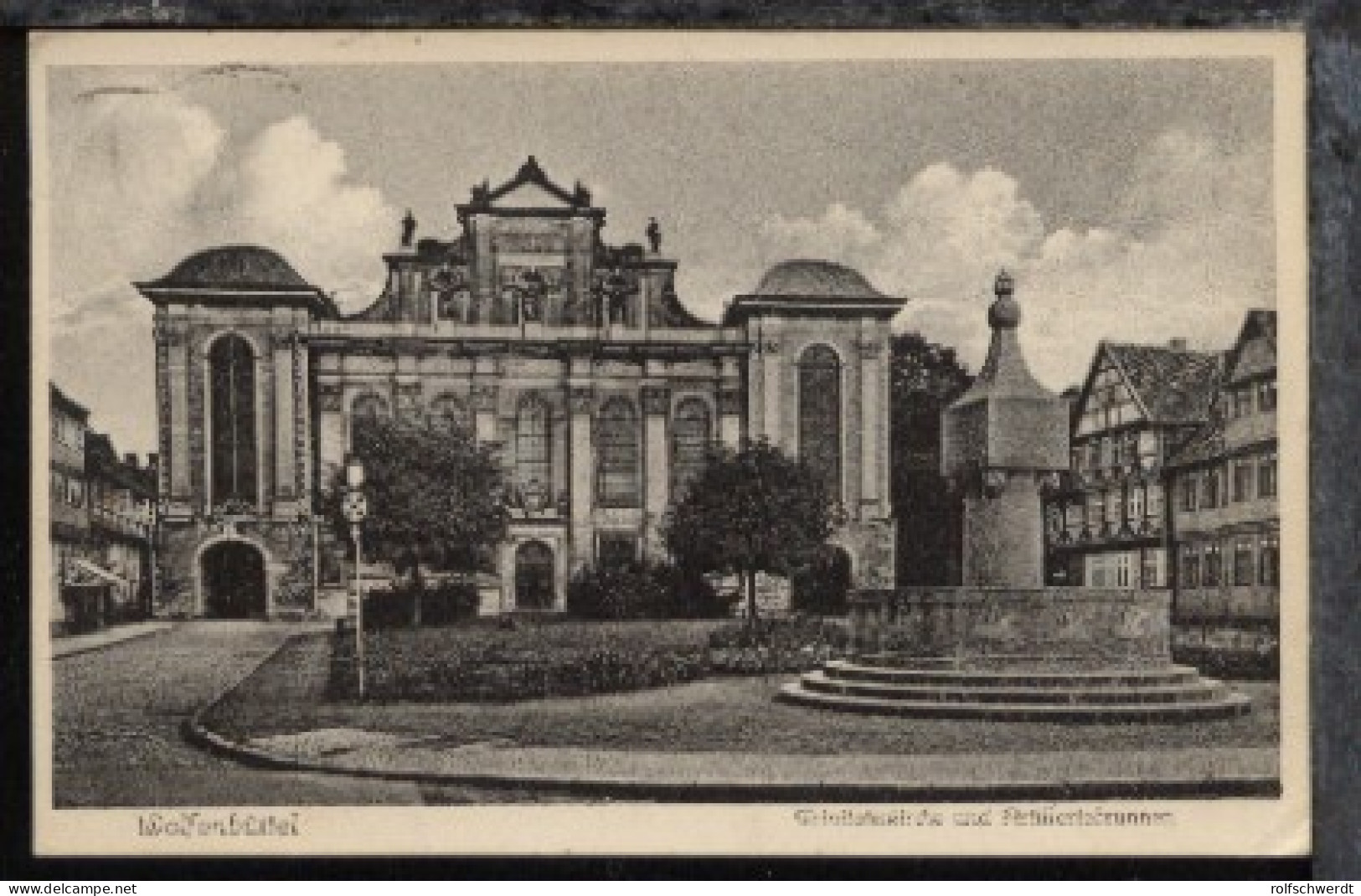 Wolfenbüttel (Triniatiskirche Und Artilleriebrunnen), 1935 - Otros & Sin Clasificación