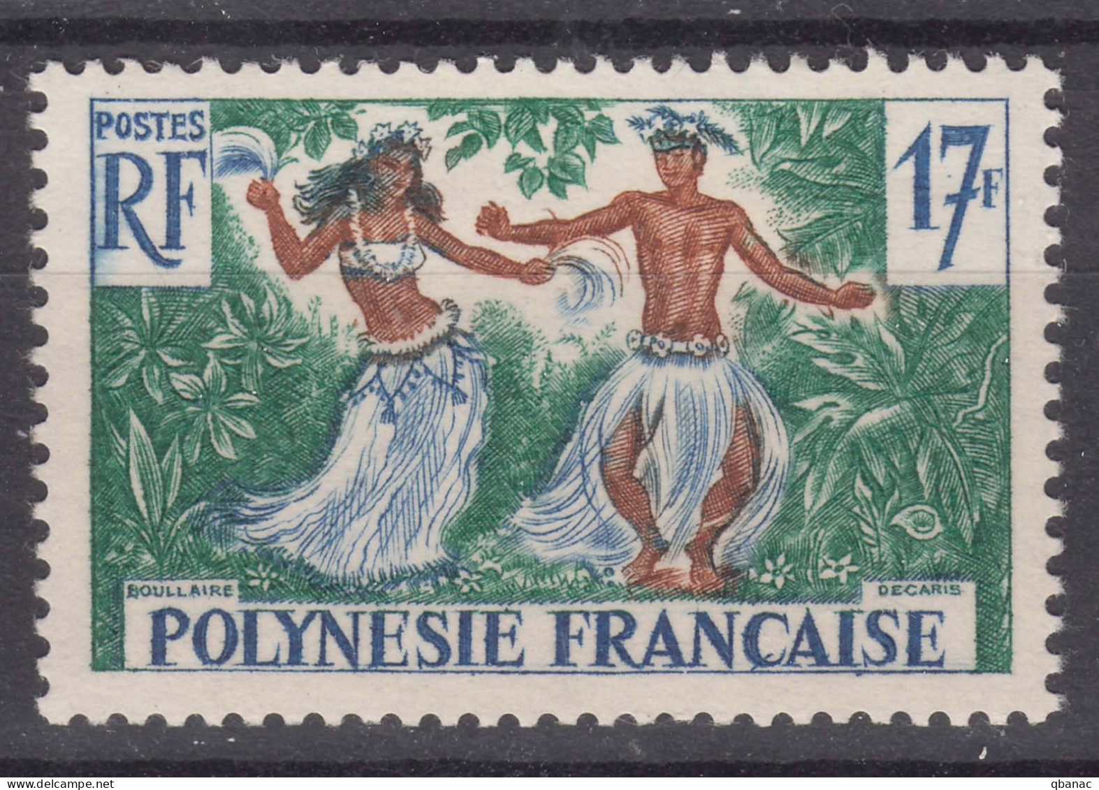 French Polynesia Polinesie 1960 Mi#18 Mint Never Hinged (sans Charnieres) - Neufs