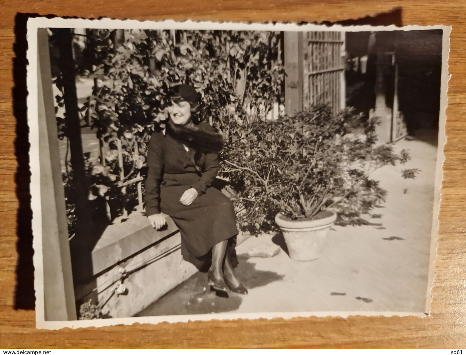 19329. Fotografia D'epoca  Donna Elegante Aa '20 Italia - 11,5x8,5 - Personnes Anonymes