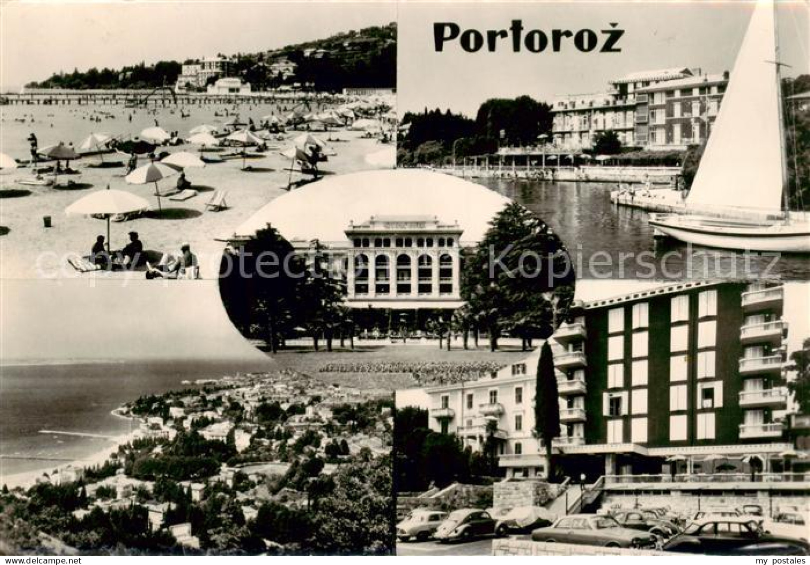 73857852 Portoroz Portorose Piran Istrien Slovenia Strandpartien Hotels  - Slovenië