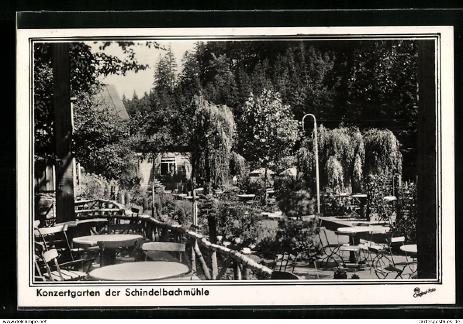 AK Marienberg, Konzertgarten Der Schindelbachmühle  - Marienberg