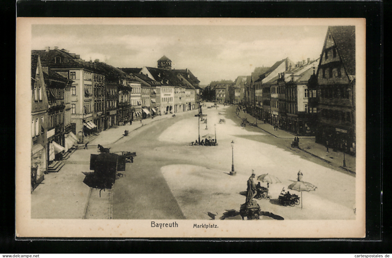 AK Bayreuth, Der Marktplatz Von Oben  - Bayreuth