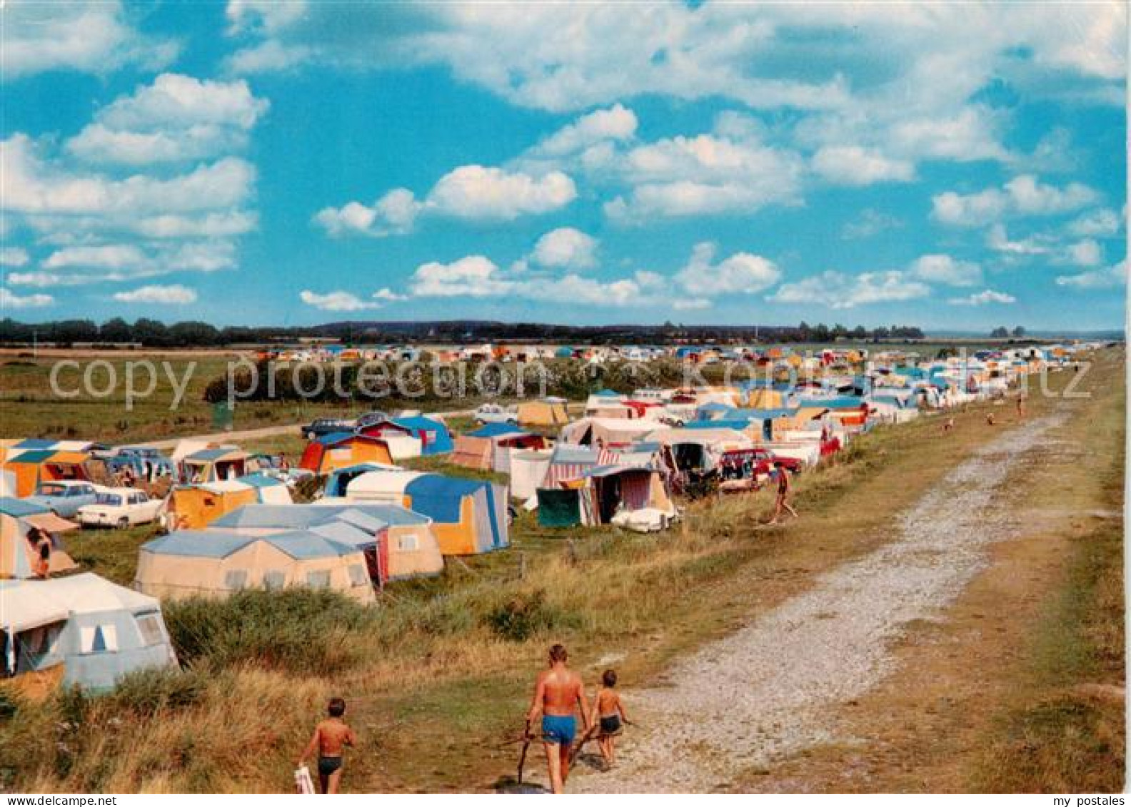 73857794 Eckernfoerde Ostseebad Fischleger Strand Camping  - Eckernförde