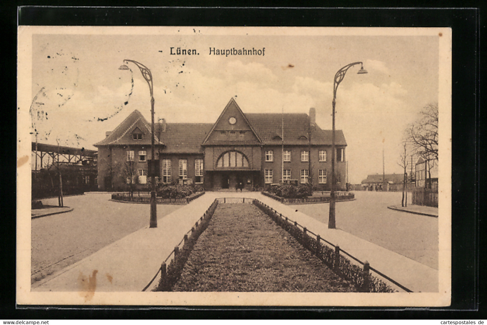 AK Lünen, Partie Vor Dem Hauptbahnhof  - Lünen