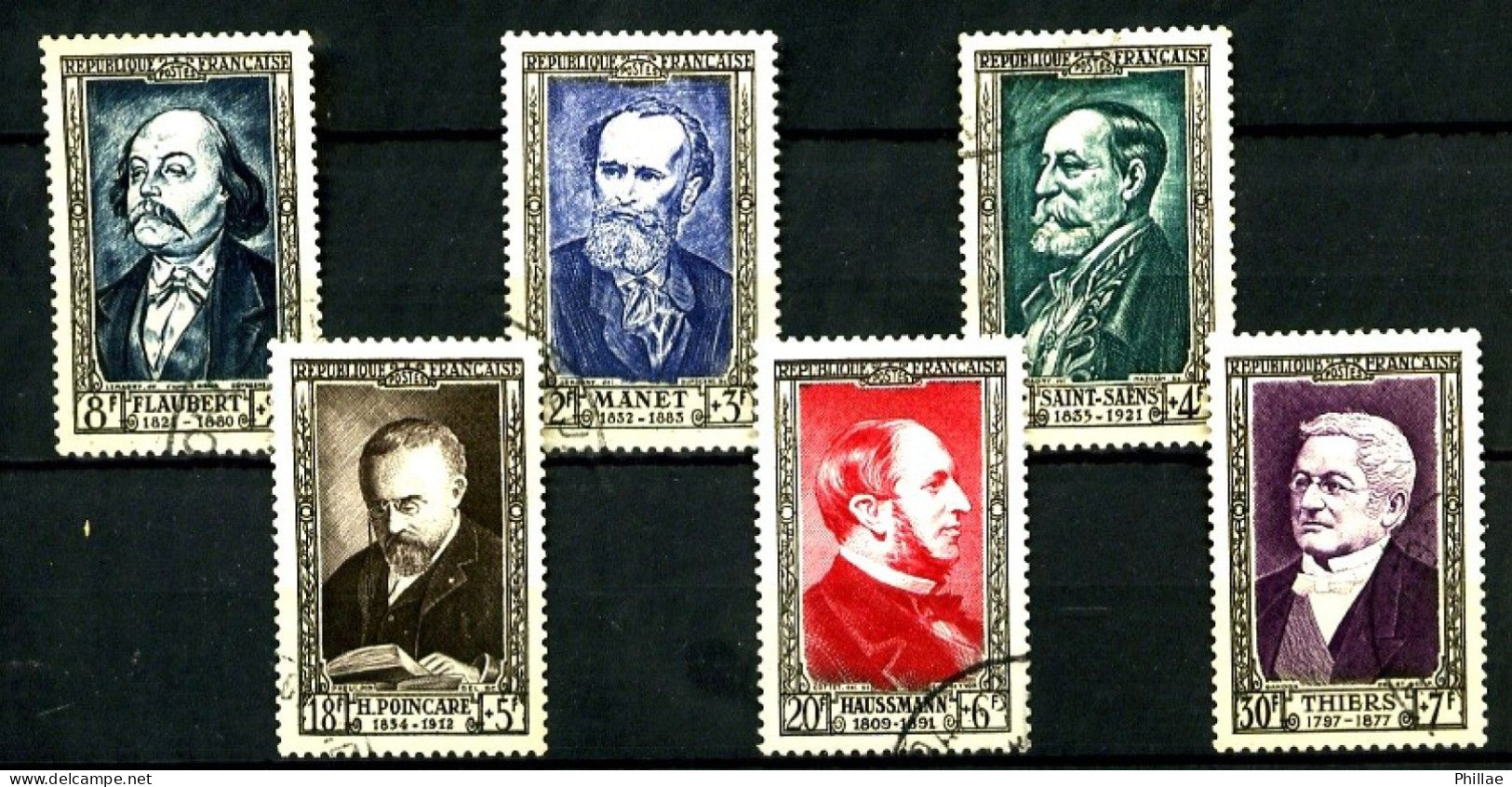 930/935 - Série Thiers - Complet 6 Valeurs - Oblitérés - TB - Used Stamps