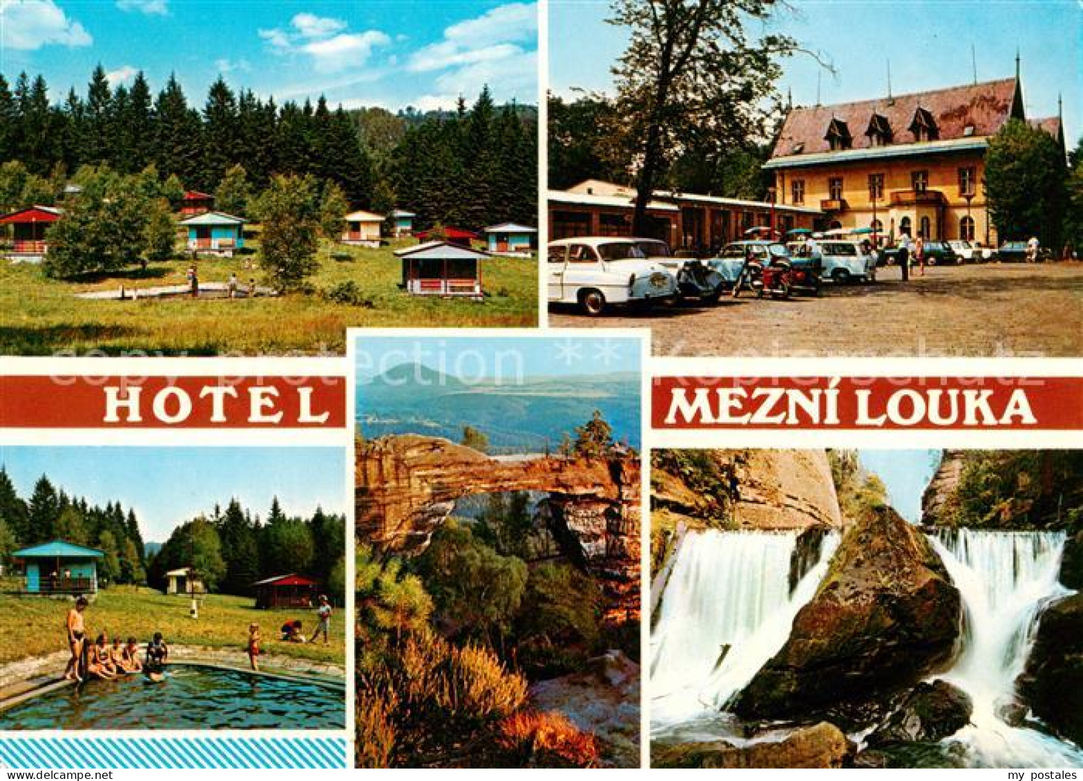 73857716 Hrensko Herrnskretschen Boehmen CZ Hotel Mezni Louka Chatovy Tabor Koup - Tchéquie