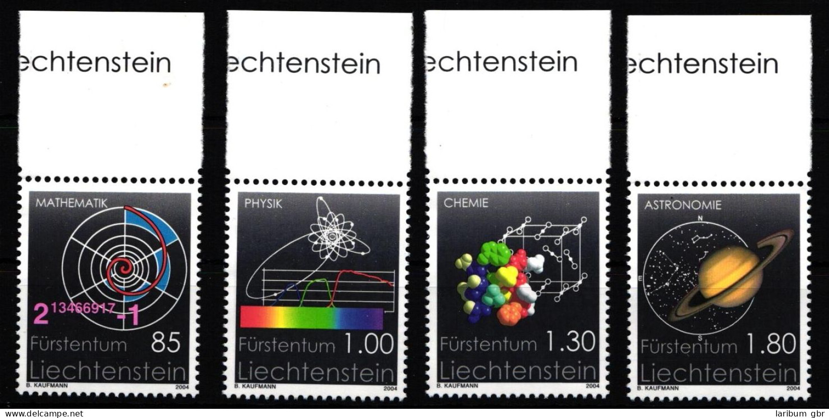 Liechtenstein 1357-1360 Postfrisch #JI085 - Otros & Sin Clasificación