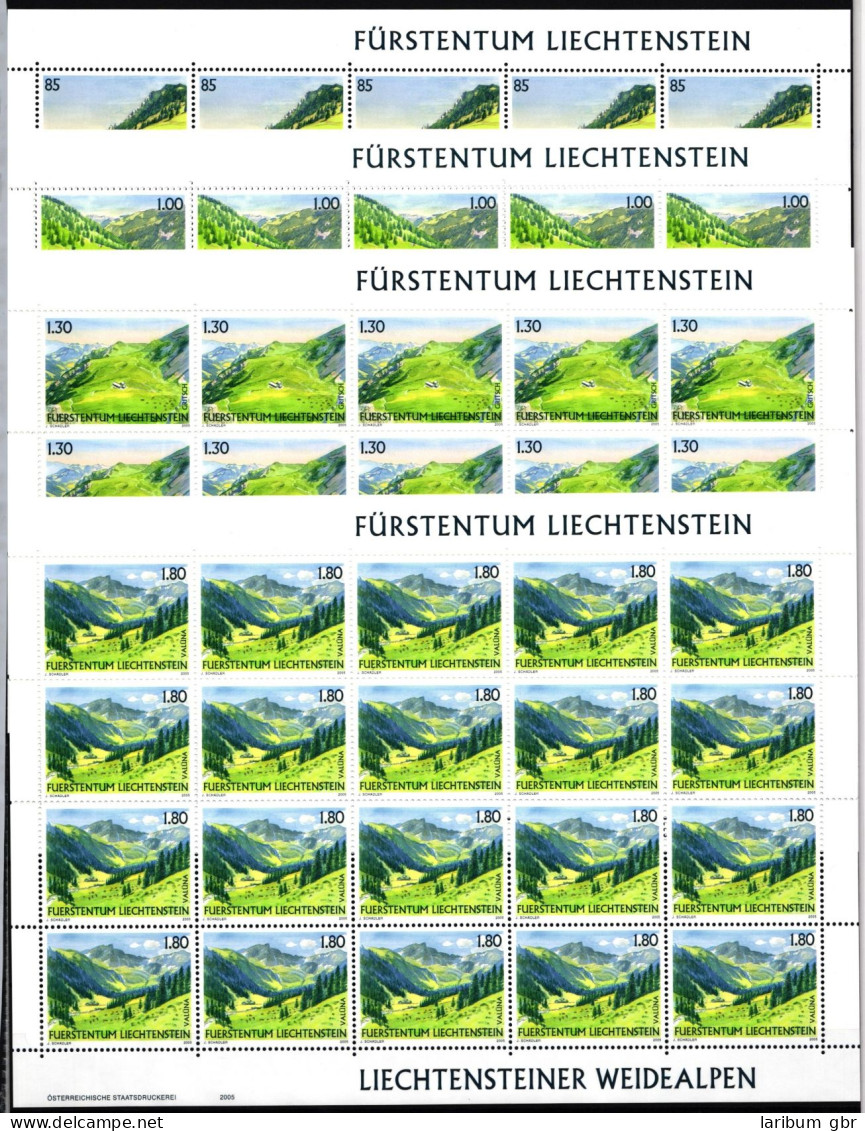 Liechtenstein 1383-1386 Postfrisch Als Kleinbögen #JI079 - Other & Unclassified