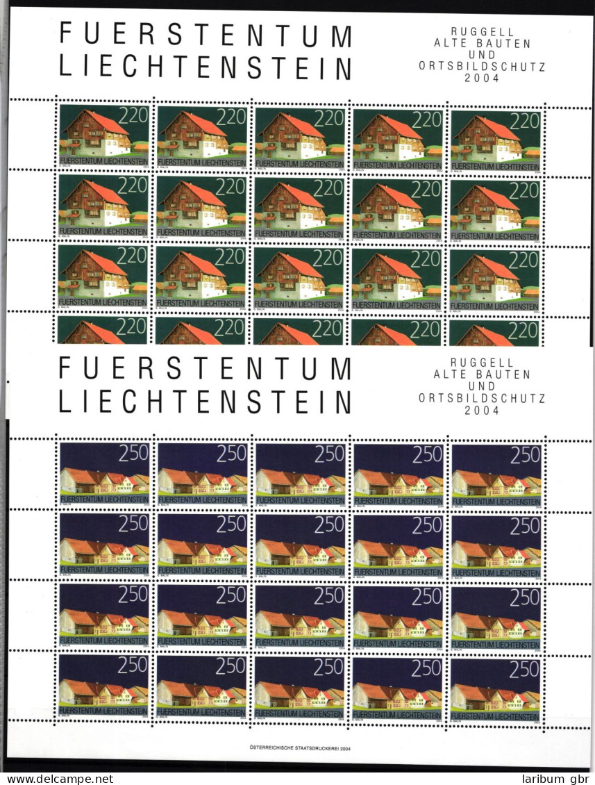 Liechtenstein 1355-1356 Postfrisch Als Keinbögen #JI091 - Other & Unclassified