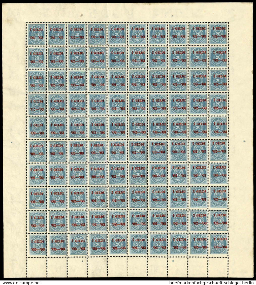 Island, 1902, 30 B (100), Postfrisch - Otros & Sin Clasificación