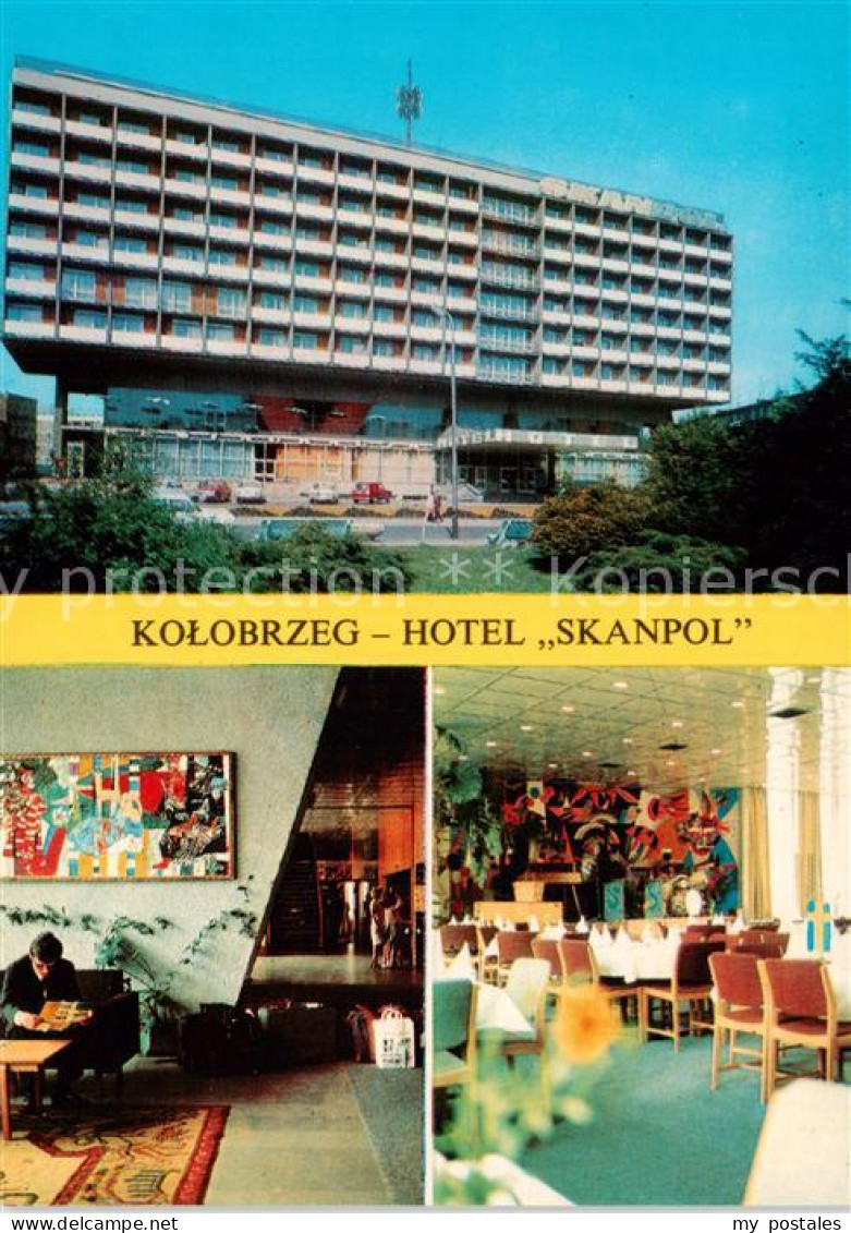 73857590 Kolobrzeg Kolberg Ostseebad PL Hotel Skanpol Gastraum  - Pologne