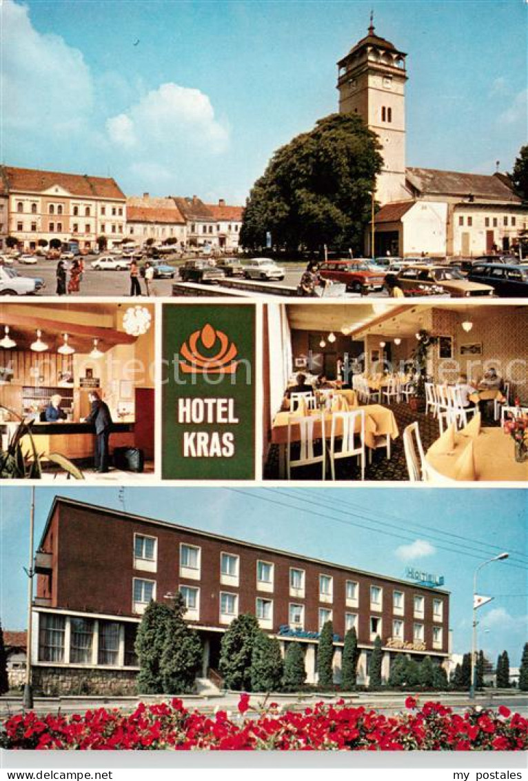 73857588 Roznava Rosenau SK Hotel Kras Marktplatz Rezeption Speiseraum  - Slovakia