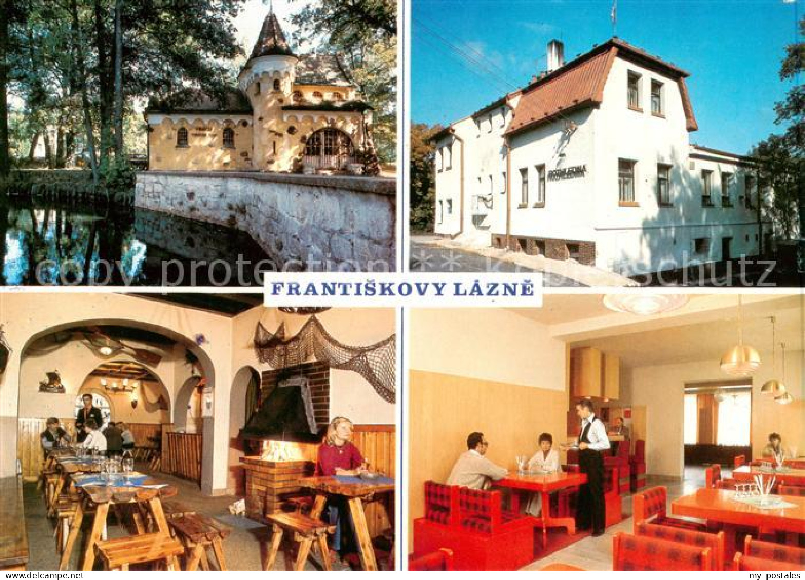 73857513 Frantiskovy Lazne Franzensbad Boehmen CZ Provozovny Spotrebniho Duzstva - Tsjechië