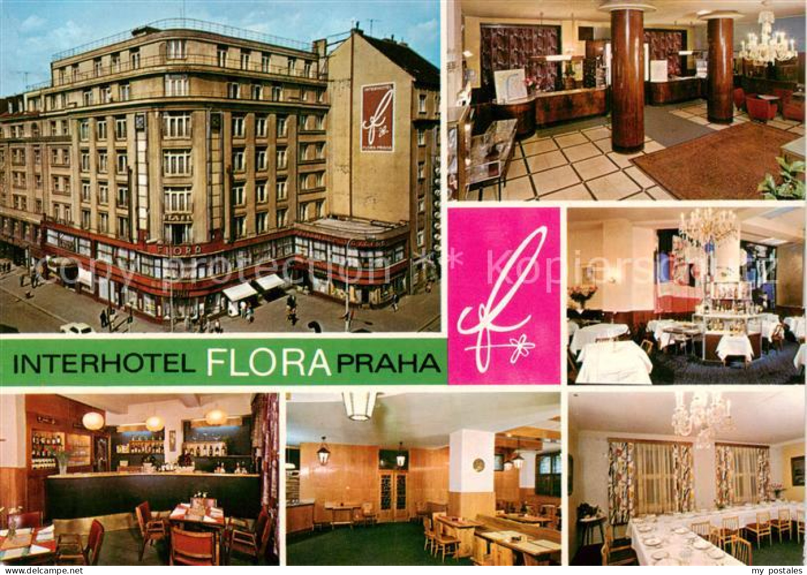 73857511 Praha Prahy Prague Interhotel Flora Foyer Gastraeume Speisesaal Praha P - Tsjechië