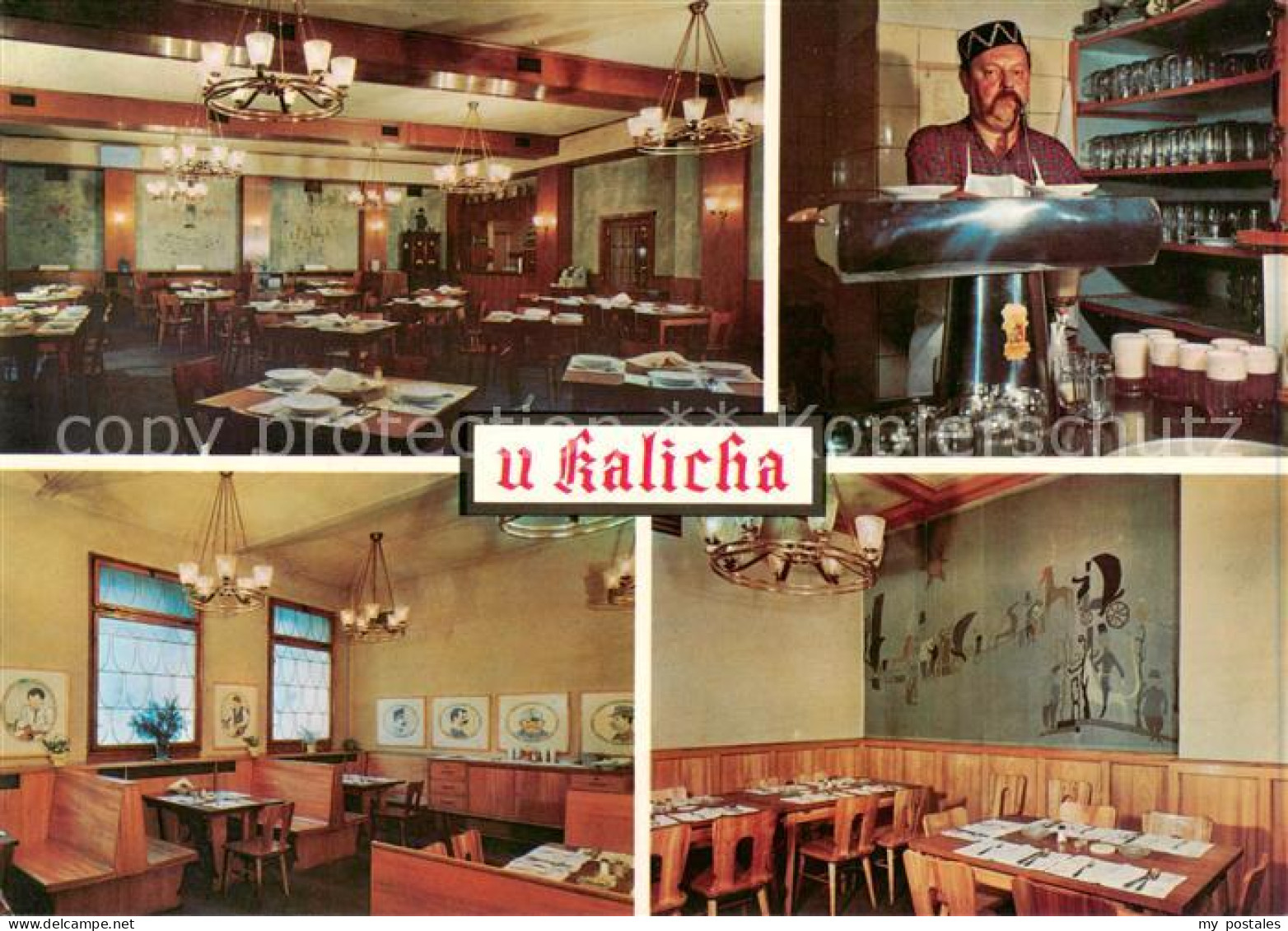 73857510 Praha Prahy Prague Restaurace U Kalicha Gastraeume Theke Praha Prahy Pr - Tchéquie