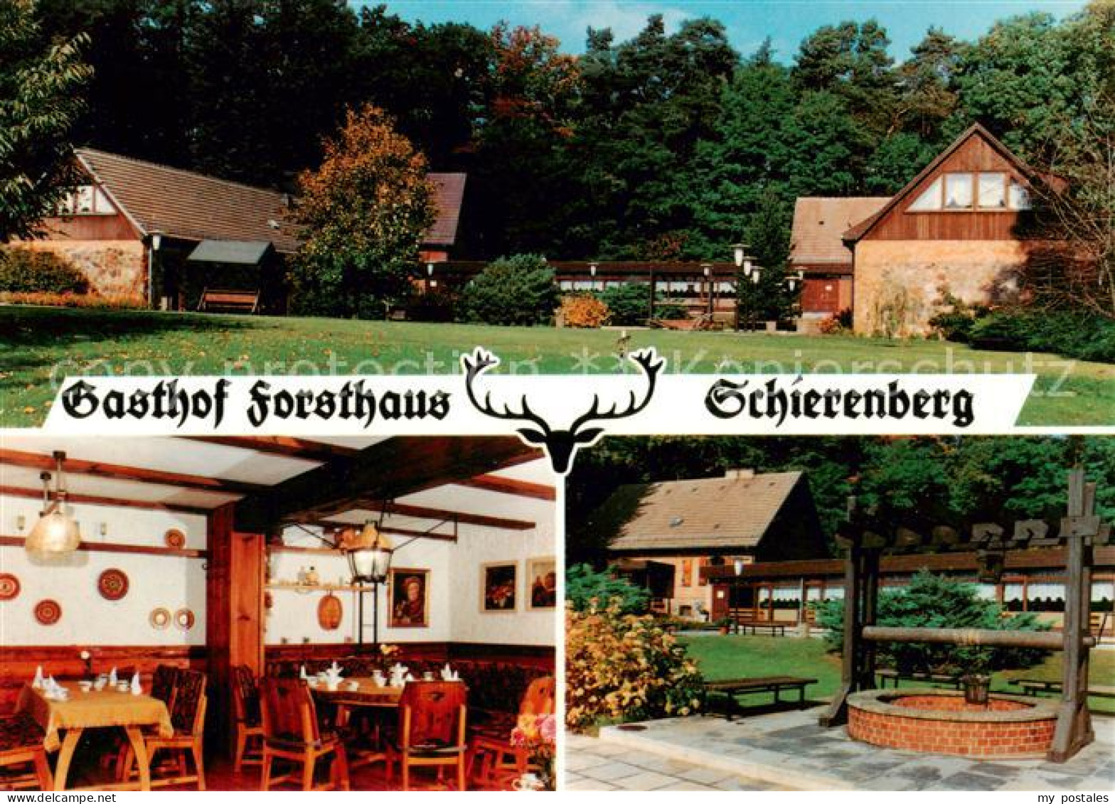 73857473 Fuenfeichen Eisenhuettenstadt Gasthof Forsthaus Schierenberg Gastraeume - Autres & Non Classés